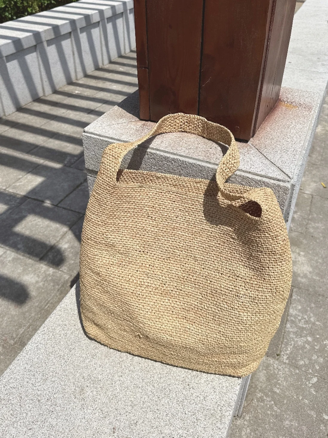 Lafite Straw Woven Summer Vacation Style Shoulder Bag Large Capacity Casual Handheld Tote Bag for Women Casual Simple Style
Lafite Straw Woven Summer Vacation Style Shoulder Bag Large Capacity Casual Handheld Tote Bag for Women Casual Simple Style