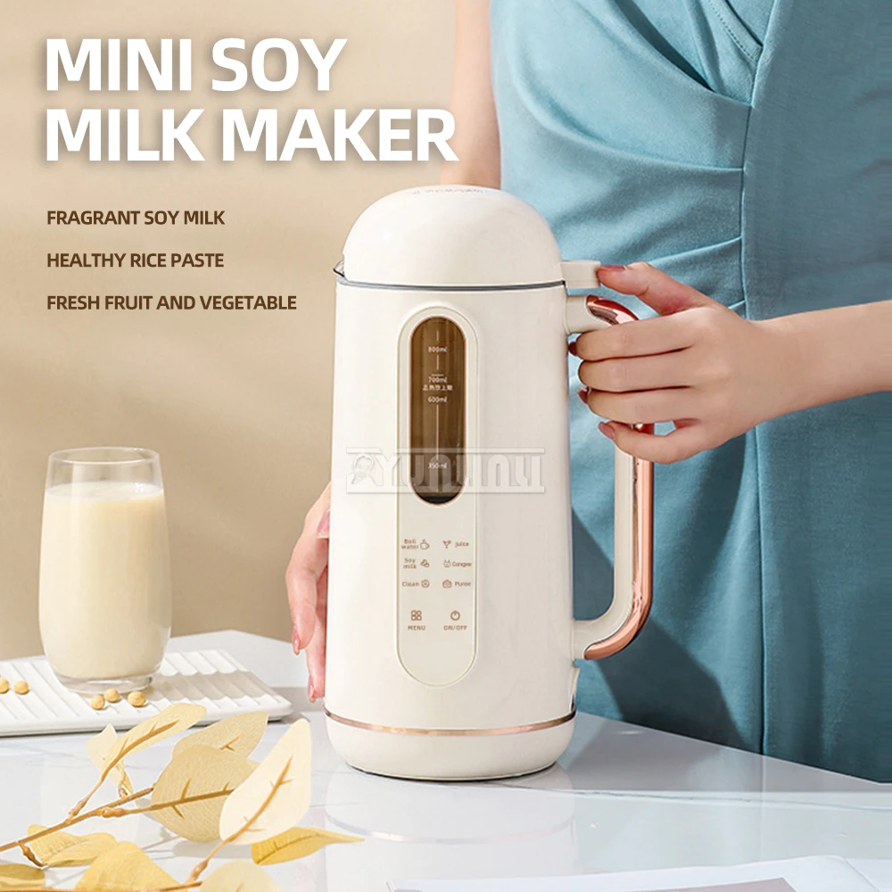 Household Mini Soybean Milk Machine Automatic High Speed Mixer Multifunction Food Blender
Household Mini Soybean Milk Machine Automatic High Speed Mixer Multifunction Food Blender