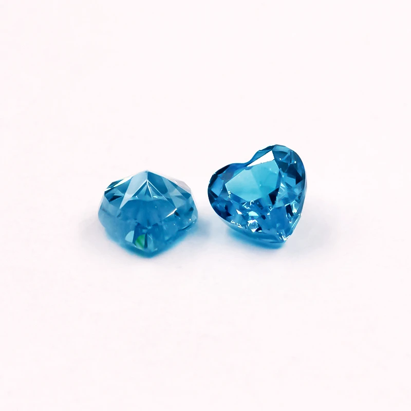 SHIQIER 19#Sea Blue Heart Crushed Ice Cut Cubic Zirconia Stone 5x5mm 5A Loose CZ Synthetic Gemstone For Jewelry Making
SHIQIER 19#Sea Blue Heart Crushed Ice Cut Cubic Zirconia Stone 5x5mm 5A Loose CZ Synthetic Gemstone For Jewelry Making