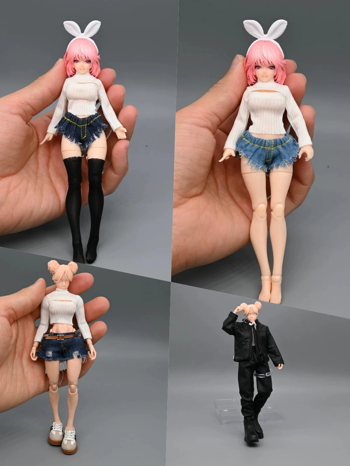 【30days Made】1/12 Scale Female Soldier Clothing Accessories Ultra-short Jeans Knitted Dress Leather Jacket Fit 6''Action Figure
【30days Made】1/12 Scale Female Soldier Clothing Accessories Ultra-short Jeans Knitted Dress Leather Jacket Fit 6''Action Figure