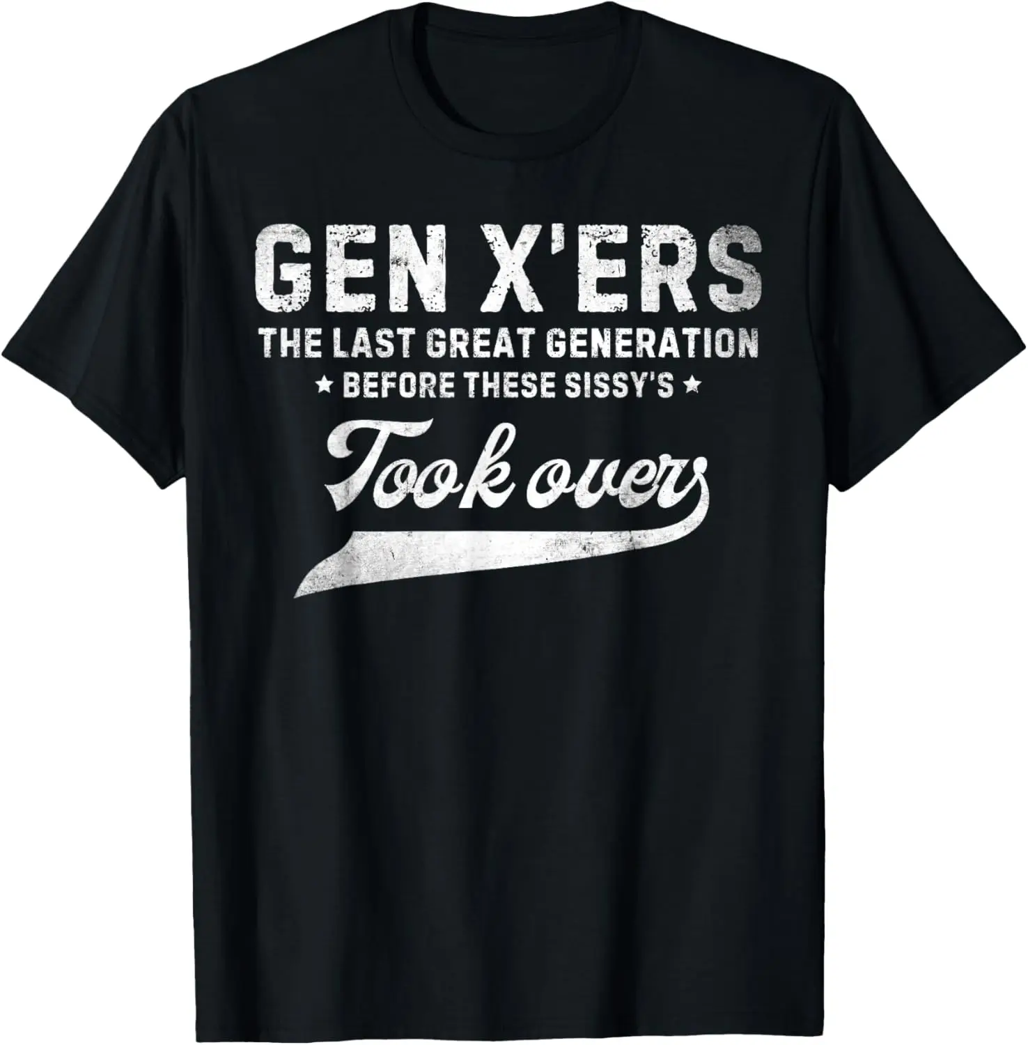 Винтажная забавная футболка Gen X The Last Great Generation Gen x
Винтажная забавная футболка Gen X The Last Great Generation Gen x