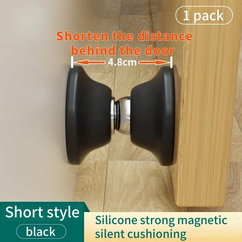1 Pcs Strong Magnetic Door Stopper Silicone Anti-Collision Mute Touch for Hotel Household Wardrobe Bathroom
1 Pcs Strong Magnetic Door Stopper Silicone Anti-Collision Mute Touch for Hotel Household Wardrobe Bathroom