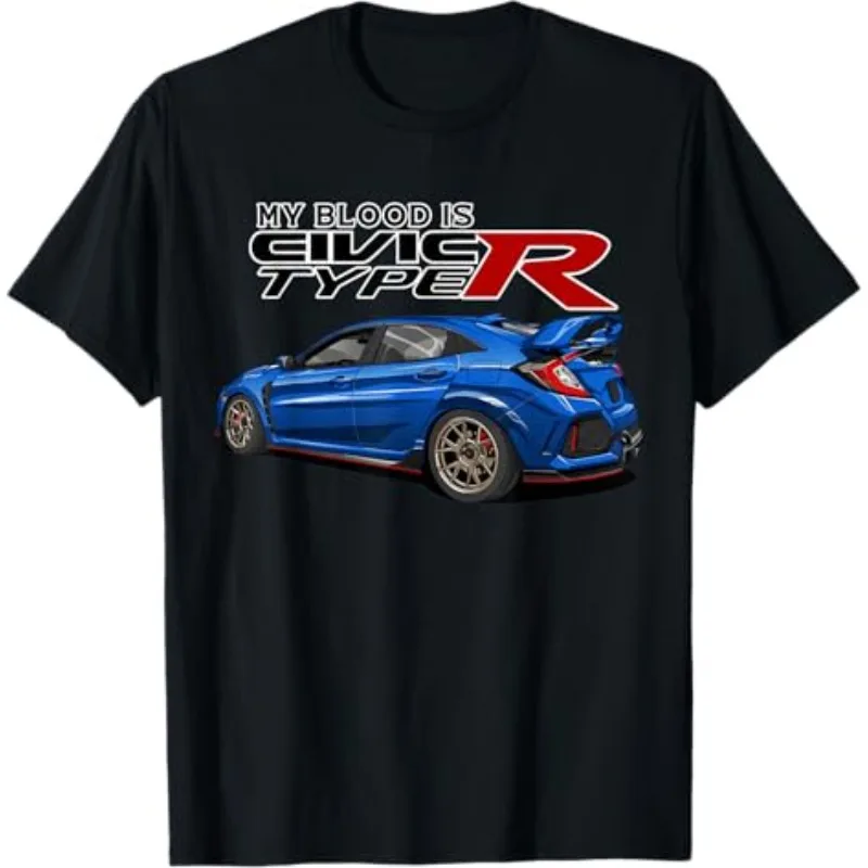 Honda Men's and Women's T-Shirts Summer Civic Type R EK Motorcycle Riding Off-Road Short Sleeves Racing Lovers Vintage Trend Top
Honda Men's and Women's T-Shirts Summer Civic Type R EK Motorcycle Riding Off-Road Short Sleeves Racing Lovers Vintage Trend Top