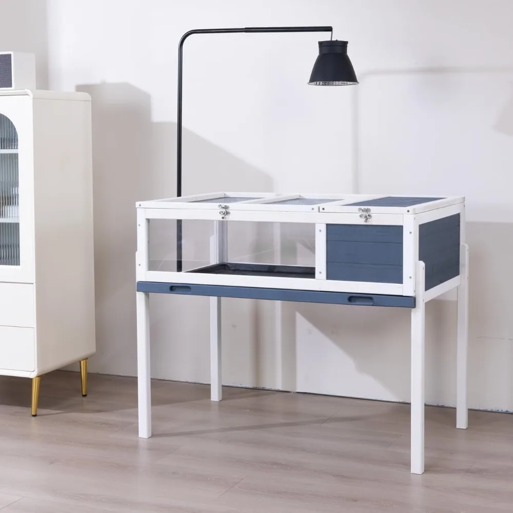 Wood Tortoise House, Indoor Turtle Habitat Reptile Cage, Tortoises Enclosure for Small Animals Lizards Hamster
Wood Tortoise House, Indoor Turtle Habitat Reptile Cage, Tortoises Enclosure for Small Animals Lizards Hamster