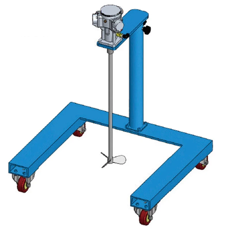Industrial Blender 0 to 900 Rpm Manual Wheel Type Lifting Pneumatic Mixer 215 L/Min Paint Mixing Agitator
Industrial Blender 0 to 900 Rpm Manual Wheel Type Lifting Pneumatic Mixer 215 L/Min Paint Mixing Agitator