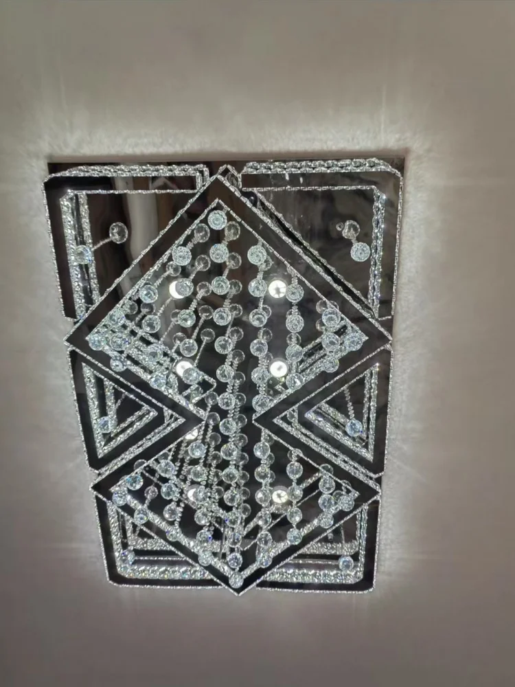 Modern Led Crystal Ceiling Light Luxury Ceiling Lamp For Living Room Bedroom Dining Room Kitchen Ceiling Lighting Remote Control
Modern Led Crystal Ceiling Light Luxury Ceiling Lamp For Living Room Bedroom Dining Room Kitchen Ceiling Lighting Remote Control