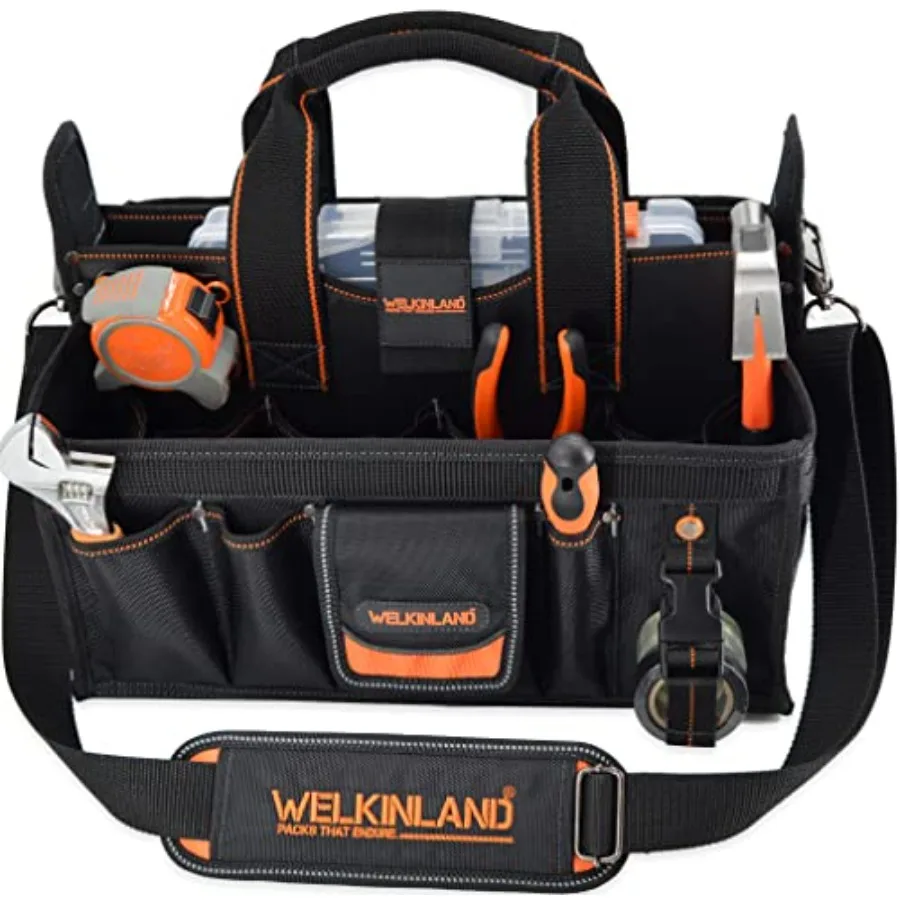 19-POCKETS Tool tote HVAC tool bags organizer Heavy-Duty electrician tools bag Tool tote bag w/socket organizer tool boxes Stay
19-POCKETS Tool tote HVAC tool bags organizer Heavy-Duty electrician tools bag Tool tote bag w/socket organizer tool boxes Stay