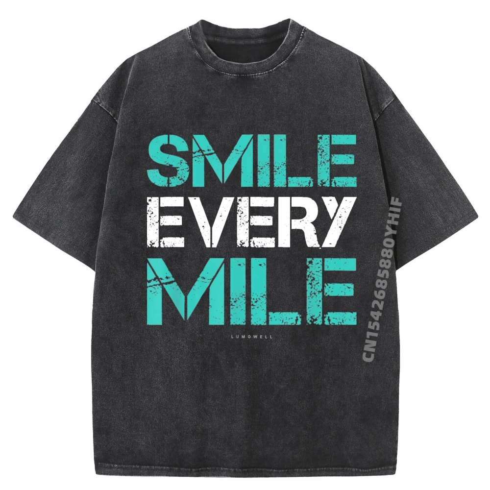 Рубашка Smile Every Mile, забавные футболки для бега, подарки для бега, футболка с принтом, мужская простая стираная одежда
Рубашка Smile Every Mile, забавные футболки для бега, подарки для бега, футболка с принтом, мужская простая стираная одежда