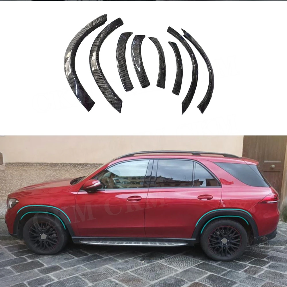 for Benz GLE W167 GLE SUV Standard 2020+ Carbon Fiber Car Fender Flares Wide Body Wheel Eyebrow Side Wheel Trims Car Accessories
for Benz GLE W167 GLE SUV Standard 2020+ Carbon Fiber Car Fender Flares Wide Body Wheel Eyebrow Side Wheel Trims Car Accessories