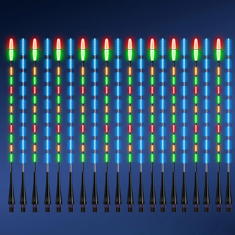 20pcs/Lot Fishing Floats HD Drift Tail Electric LED Luminous Lights High Brightness Optical Fiber Antenna Accessories Tackles
20pcs/Lot Fishing Floats HD Drift Tail Electric LED Luminous Lights High Brightness Optical Fiber Antenna Accessories Tackles