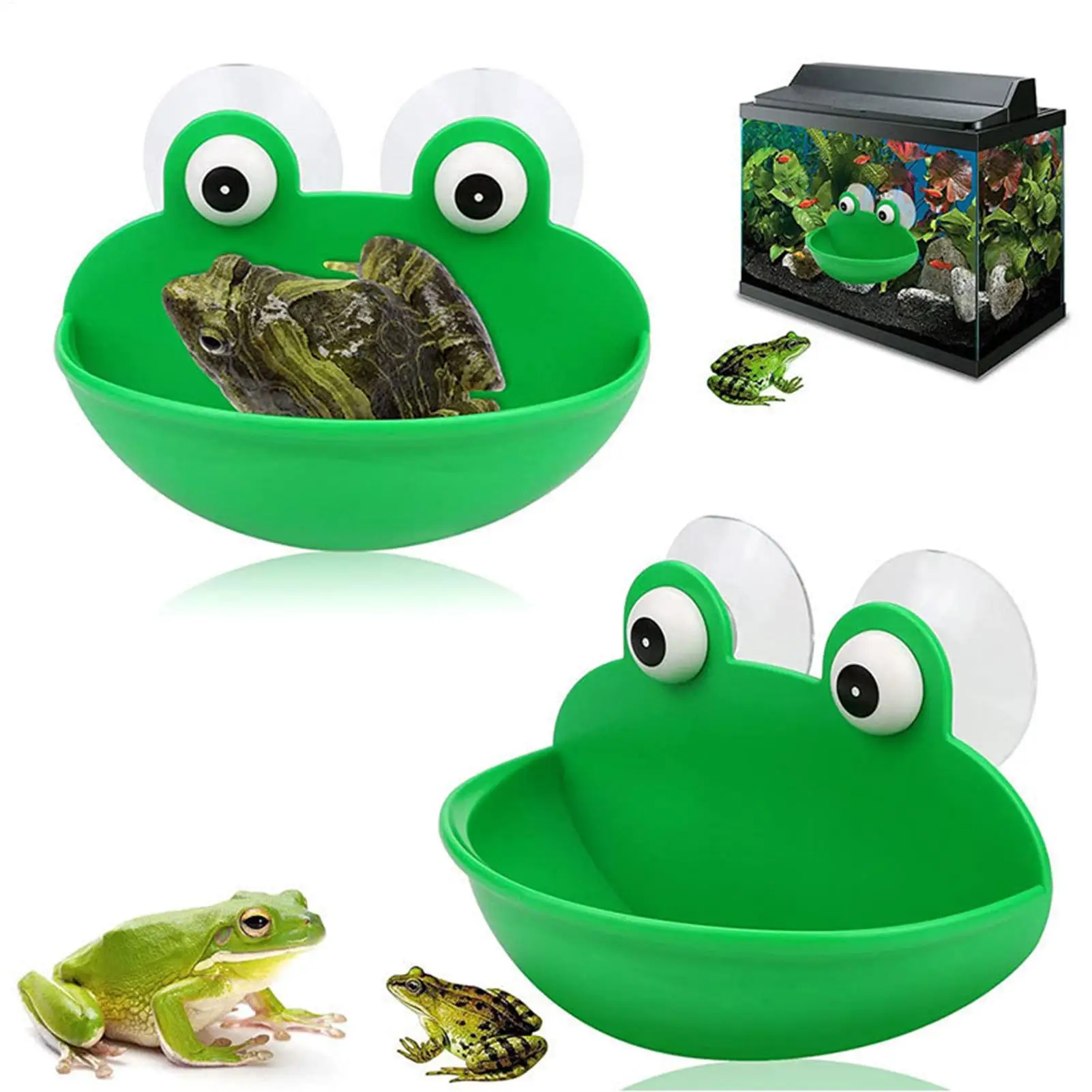 3pcs Frog Habitat Frog Holder Suction Cup Reptile Basking Area Resting Terrace Suction Cups Tank Decor Ank Aquarium Aquascape
3pcs Frog Habitat Frog Holder Suction Cup Reptile Basking Area Resting Terrace Suction Cups Tank Decor Ank Aquarium Aquascape