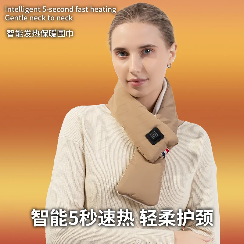 Smart Heating Scarf, New Fleece Down Cotton Neck Warmer for Outdoor Winter Travel, Daily Warmth & Holiday Gifts
Smart Heating Scarf, New Fleece Down Cotton Neck Warmer for Outdoor Winter Travel, Daily Warmth & Holiday Gifts