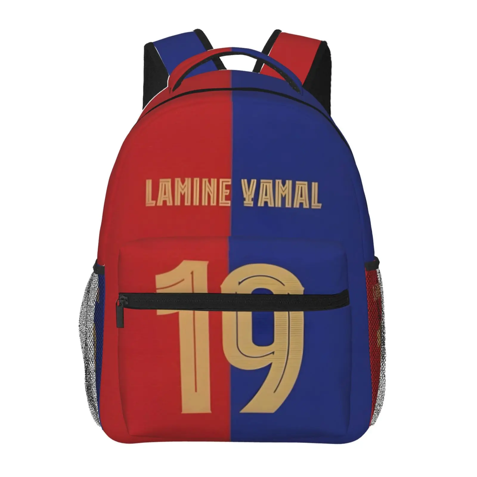Lamine Yamal Num 19 Printed Lightweight Casual Schoolbag For School, Outdoor, Shopping, Office 17in
Lamine Yamal Num 19 Printed Lightweight Casual Schoolbag For School, Outdoor, Shopping, Office 17in