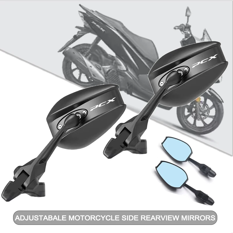 Upgrade Rear View Motorcycle Rearview Mirrors Side Mirror For ADV PCX HONDA PCX125 PCX150 PCX ADV 350 ADV150 ADV350 Accessories
Upgrade Rear View Motorcycle Rearview Mirrors Side Mirror For ADV PCX HONDA PCX125 PCX150 PCX ADV 350 ADV150 ADV350 Accessories