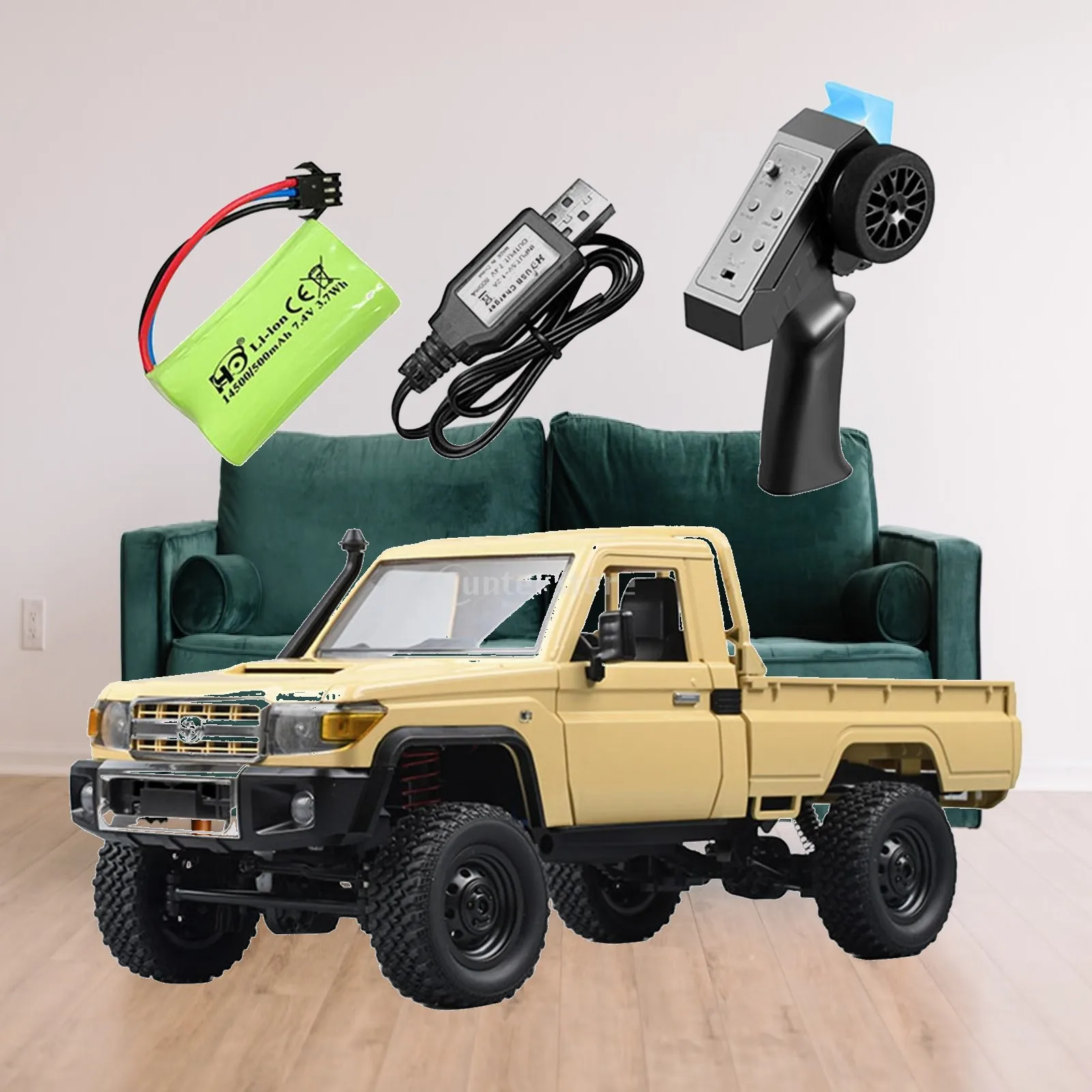 1/12 RC Crawler Car Hobby Toy Remote Control Vehicle Toy 280 Motor 4WD Road RC Truck Pickup Trucks for Stone Road Beach Mud Sand
1/12 RC Crawler Car Hobby Toy Remote Control Vehicle Toy 280 Motor 4WD Road RC Truck Pickup Trucks for Stone Road Beach Mud Sand