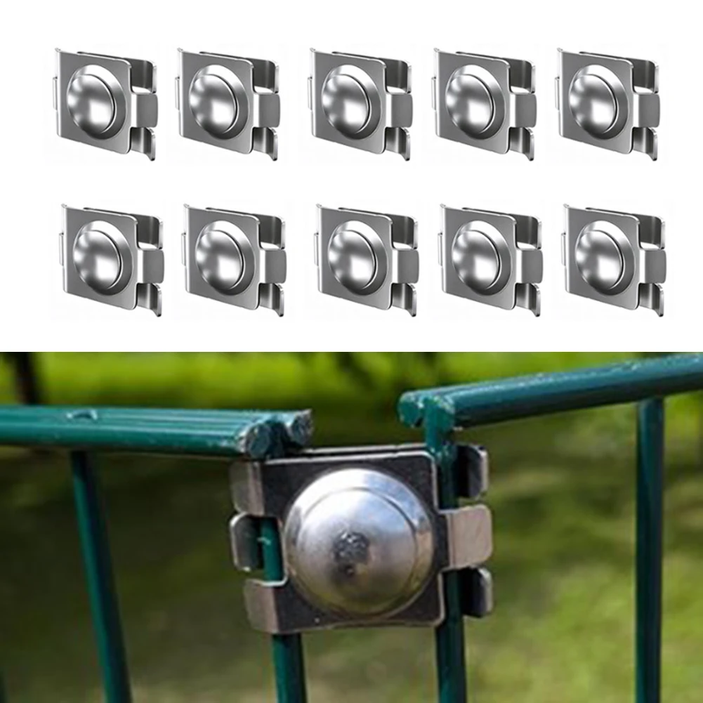 10Pcs 304 Stainless Steel Dual Rod Fence Connector For Mesh Wire Fencing Corner Garden Raised Bed Chicken
10Pcs 304 Stainless Steel Dual Rod Fence Connector For Mesh Wire Fencing Corner Garden Raised Bed Chicken