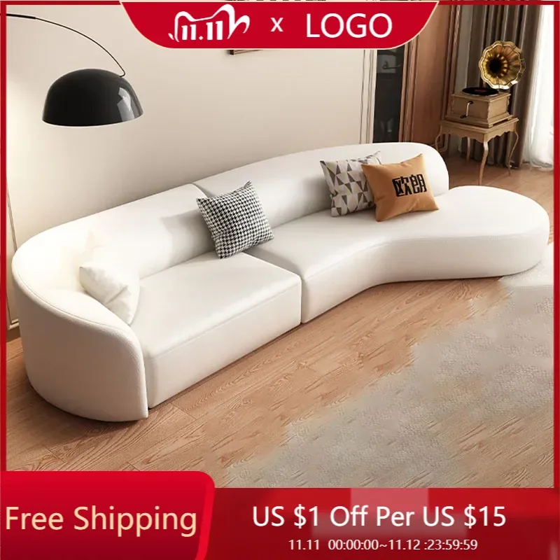 Relax White Living Room Sofa Italian Minimalist Leather Waterproof Living Room Sofas Sponge Reception Divani Soggiorno Furniture
Relax White Living Room Sofa Italian Minimalist Leather Waterproof Living Room Sofas Sponge Reception Divani Soggiorno Furniture
