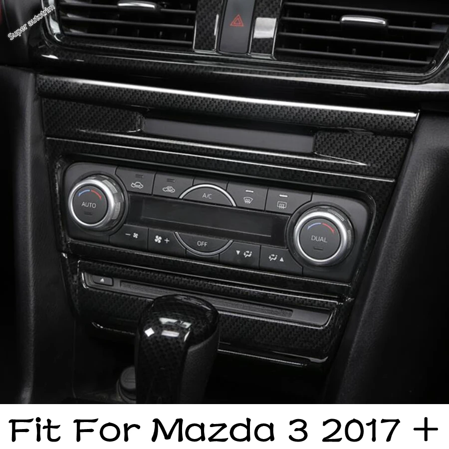 Carbon Fiber Look Center Air Conditioning Outlet Vent Cover Trim CD Panel Decoration Fit For Mazda 3 2017 2018 Car Accessories
Carbon Fiber Look Center Air Conditioning Outlet Vent Cover Trim CD Panel Decoration Fit For Mazda 3 2017 2018 Car Accessories