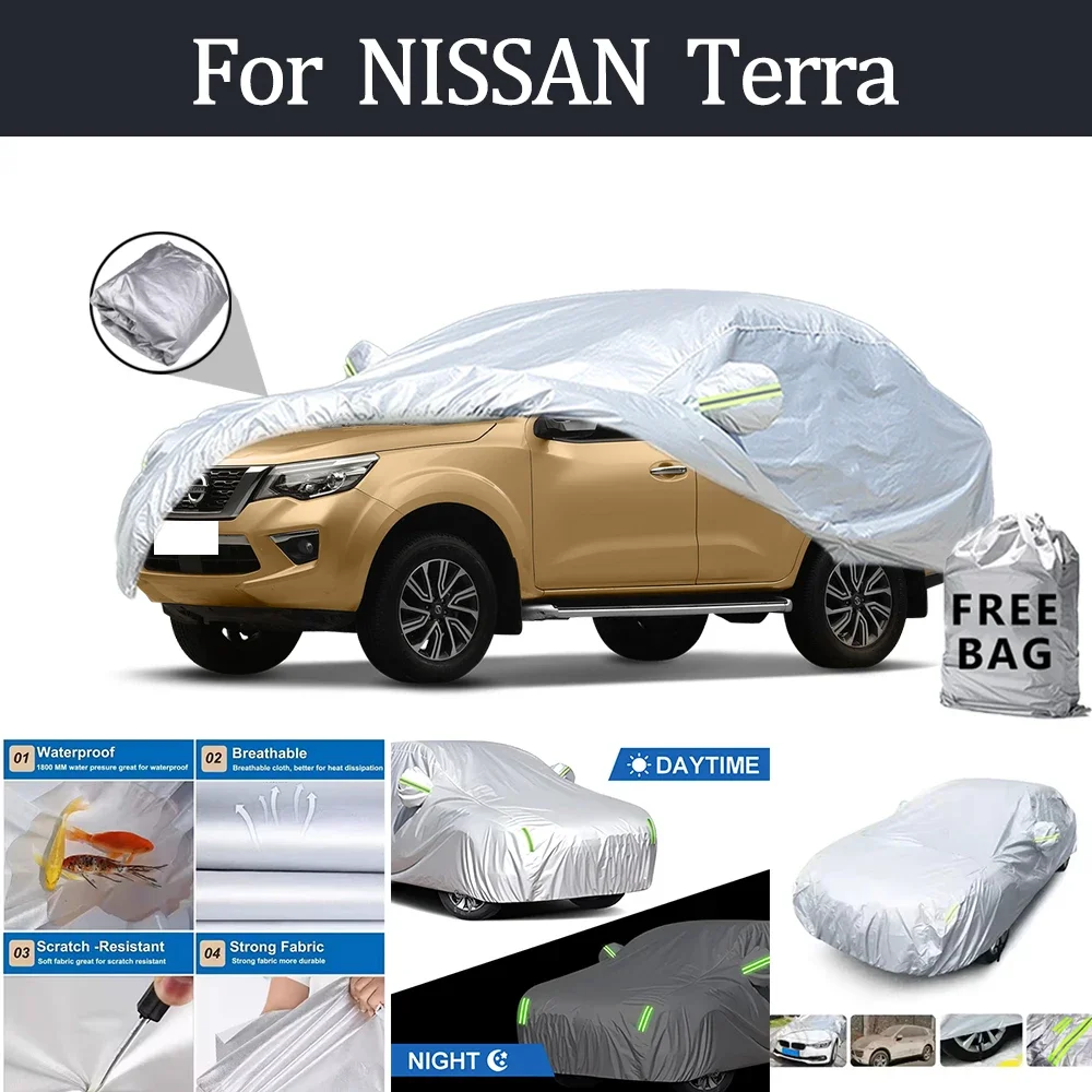For NISSAN Terra Car Cover Outdoor Protection Covers Snow Sunshade Waterproof Dustproof Exterior UV Car Accessories
For NISSAN Terra Car Cover Outdoor Protection Covers Snow Sunshade Waterproof Dustproof Exterior UV Car Accessories