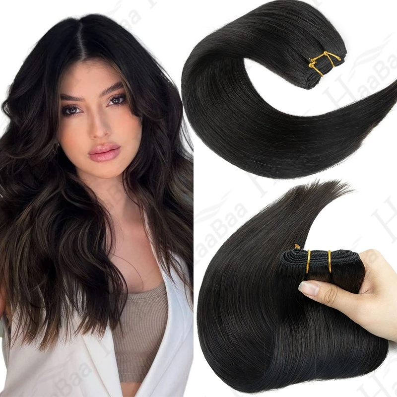 1B# Natural Black Hair Bundles Straight Human Hair Weaves Real Natural Human Hair Extensions 50g/pack Soft Weft
1B# Natural Black Hair Bundles Straight Human Hair Weaves Real Natural Human Hair Extensions 50g/pack Soft Weft