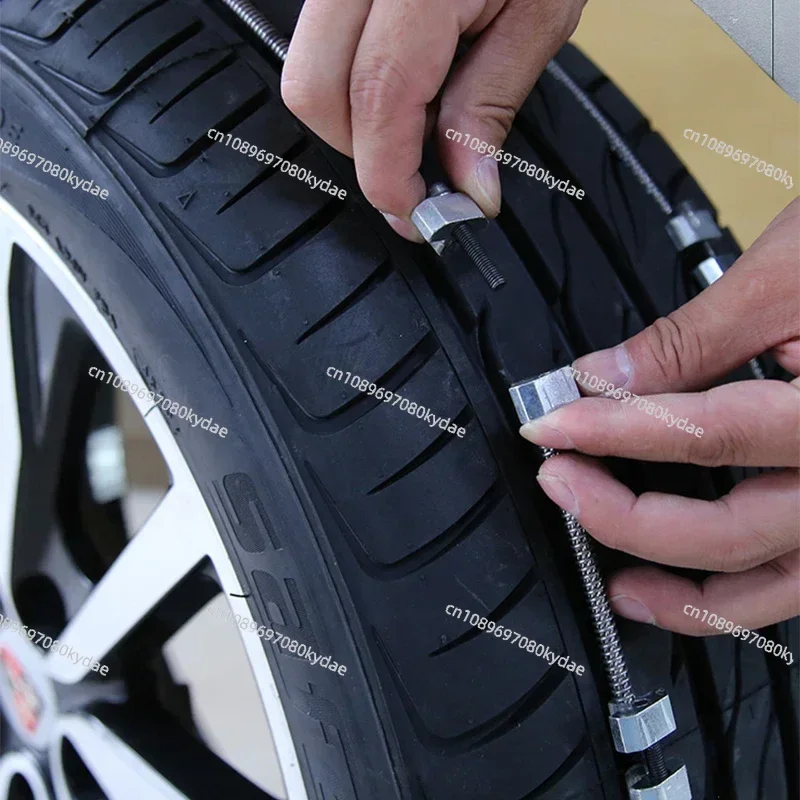 Invisible Anti-skid Chain Universal Car SUV Off-road Vehicle Snow and Ice Tire Anti-skid Chain Steel Tire Anti-skid Chain
Invisible Anti-skid Chain Universal Car SUV Off-road Vehicle Snow and Ice Tire Anti-skid Chain Steel Tire Anti-skid Chain