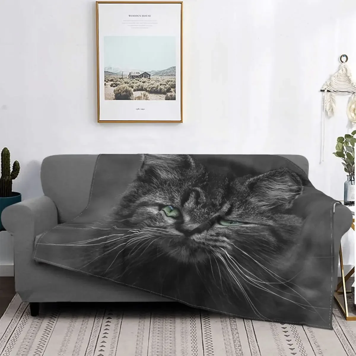 Cute Cat Animal Blankets Sofa Cover Fleece All Season Black and White Luxury Pet Soft Throw Blankets for Bed Bedroom Bedspreads
Cute Cat Animal Blankets Sofa Cover Fleece All Season Black and White Luxury Pet Soft Throw Blankets for Bed Bedroom Bedspreads