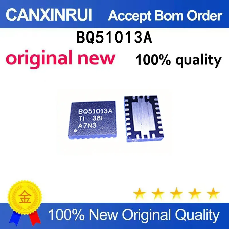 (5-100 PCS) Brand new spot BQ51013ARHLR BQ51013A VFQFN-20
(5-100 PCS) Brand new spot BQ51013ARHLR BQ51013A VFQFN-20