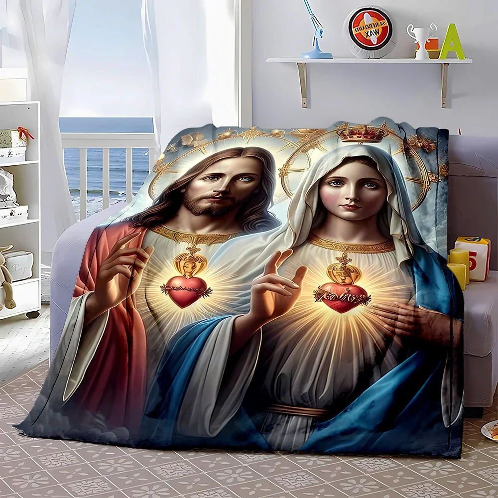 3D Warm Virgin Mary Pray Blanket,Soft Throw Blanket for Home Bedroom Bed Sofa Picnic Travel Office Rest Cover Blanket Kid‘s Gift
3D Warm Virgin Mary Pray Blanket,Soft Throw Blanket for Home Bedroom Bed Sofa Picnic Travel Office Rest Cover Blanket Kid‘s Gift