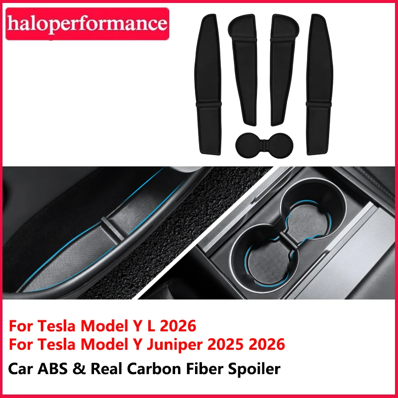 For Tesla Model Y Juniper Model Y L 2025 2026 5PCS TPE Car Door Storage Box Central Console Water Cup Holder Mat Car Accessories
For Tesla Model Y Juniper Model Y L 2025 2026 5PCS TPE Car Door Storage Box Central Console Water Cup Holder Mat Car Accessories