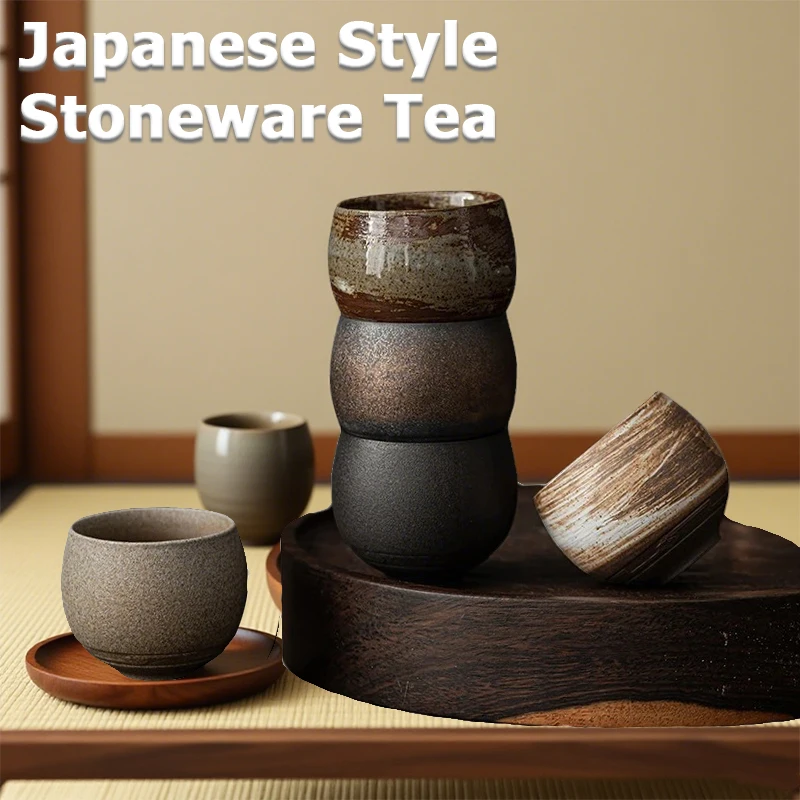 Japanese Handmade Stoneware Tea Cup Ceramic Single Cup for Kung Fu Tea Set Small Antique Quiet Path Coffee Mug Drinkware Gift
Japanese Handmade Stoneware Tea Cup Ceramic Single Cup for Kung Fu Tea Set Small Antique Quiet Path Coffee Mug Drinkware Gift