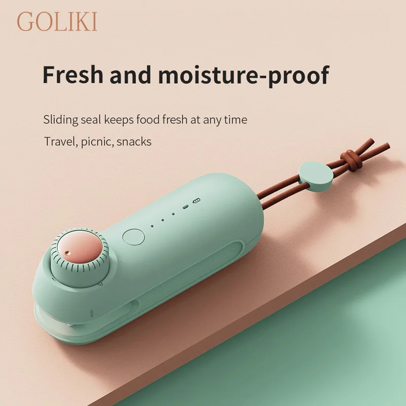 Portable Thermal Plastic Bag Sealer Household With Blade Heat Bag Sealing Machine USB Charging Kitchen Magnet Mini Heat Sealer
Portable Thermal Plastic Bag Sealer Household With Blade Heat Bag Sealing Machine USB Charging Kitchen Magnet Mini Heat Sealer