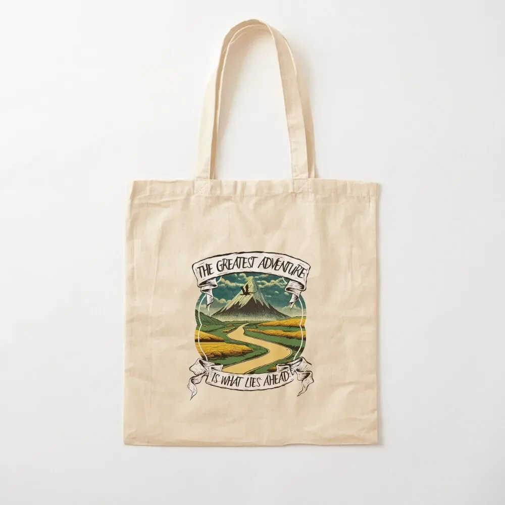 The Greatest Adventure is What Lies Ahead - Lonely Mountain - Fantasy Tote Bag shopper bag women Gift bag 
The Greatest Adventure is What Lies Ahead - Lonely Mountain - Fantasy Tote Bag shopper bag women Gift bag
