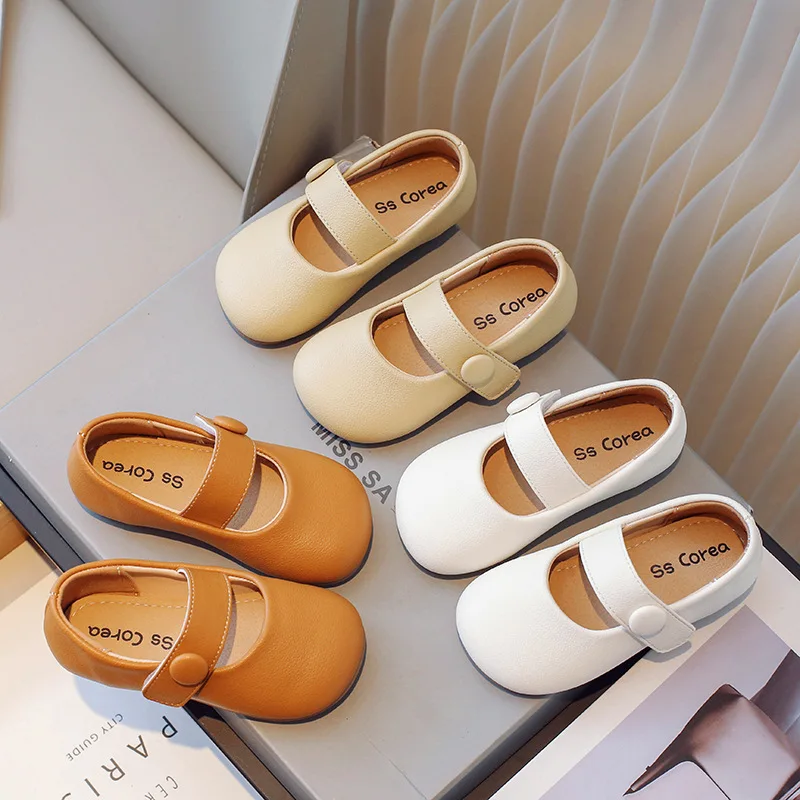 Children's Leather Shoes Spring New Fashion Girls Soft Sole Anti Slip Fashion Princess Single Shoes Toddlers Baby Walking Shoe
Children's Leather Shoes Spring New Fashion Girls Soft Sole Anti Slip Fashion Princess Single Shoes Toddlers Baby Walking Shoe