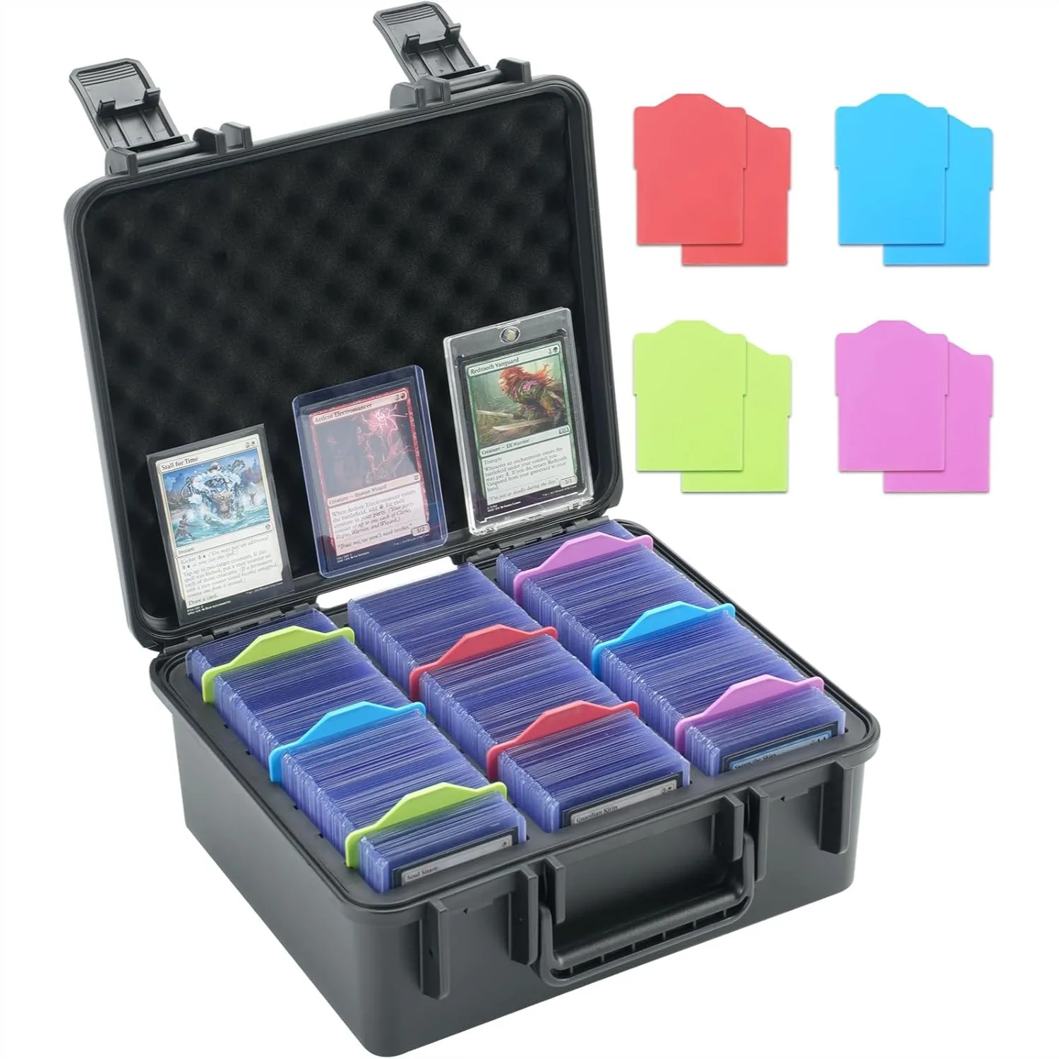 Toploader Storage Box for 3x4 Rigid Card Holder, Hard Case Trading Cards 360 Capacity
Toploader Storage Box for 3x4 Rigid Card Holder, Hard Case Trading Cards 360 Capacity
