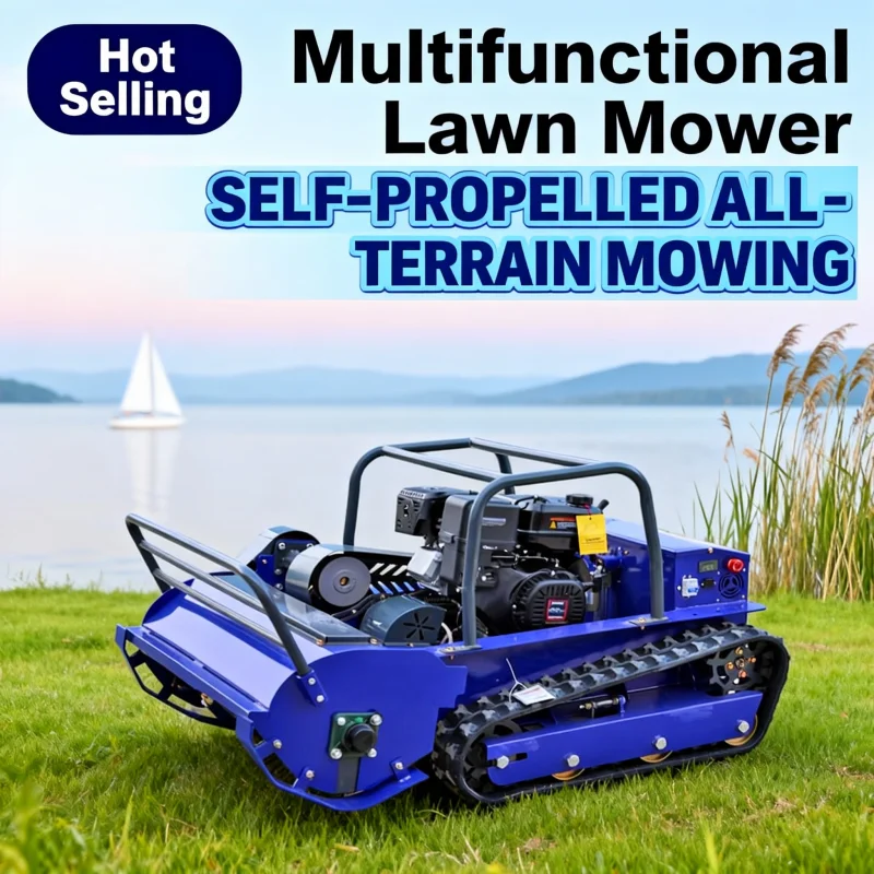 Гусеничная газонокосилка по индивидуальному заказу — новый дизайн 2025 года, пульт дистанционного управления большой мощности с шириной резки 800-1200 мм
Гусеничная газонокосилка по индивидуальному заказу — новый дизайн 2025 года, пульт дистанционного управления большой мощности с шириной резки 800-1200 мм