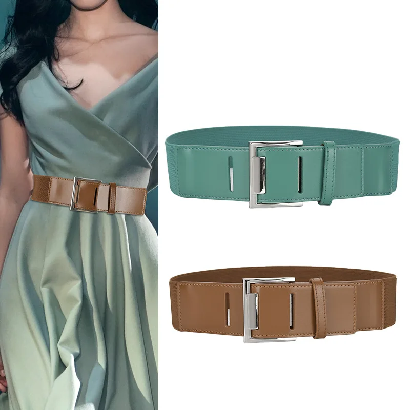 Black wide belt elastic waistband elasticated wide waistband with clothes leather pants leather skirt dress belt
Black wide belt elastic waistband elasticated wide waistband with clothes leather pants leather skirt dress belt