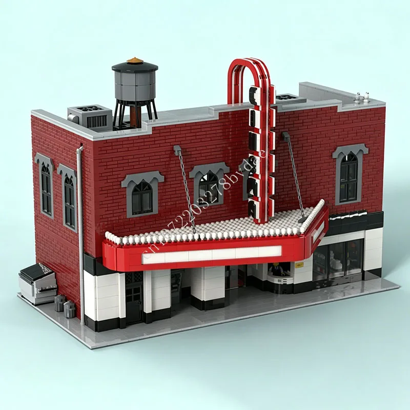 6809 PCS Modular Old Town Cinema Building Block Set City Street View Theatre Model Education Assembly Toy Adults Home Decoration
6809 PCS Modular Old Town Cinema Building Block Set City Street View Theatre Model Education Assembly Toy Adults Home Decoration