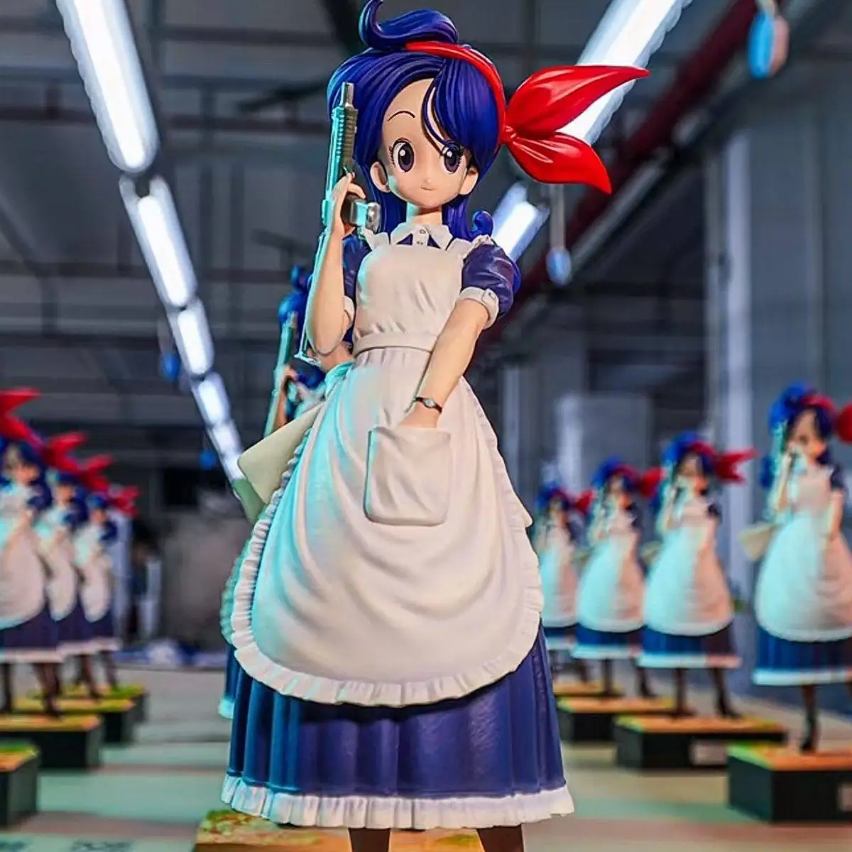 Статуя JT Studio JT-084 Dragon Ball Launch, классическая аниме-фигурка 30 см, модель девушки с синими и красными волосами, коллекционный дисплей
Статуя JT Studio JT-084 Dragon Ball Launch, классическая аниме-фигурка 30 см, модель девушки с синими и красными волосами, коллекционный дисплей