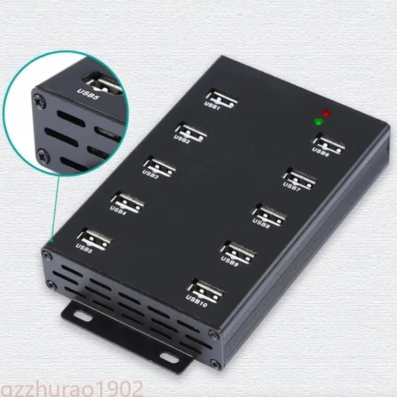 97QB 10 Port USB Hub Power Adapter для домашнего и офиса. Использование блока питания 480 Мбит / с.
97QB 10 Port USB Hub Power Adapter для домашнего и офиса. Использование блока питания 480 Мбит / с.