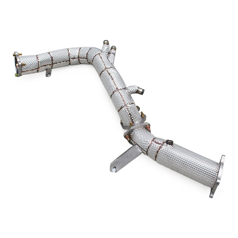 YK Free Flow Exhaust Pipe For Audi A5 2.0T 8W 2021-2023 Turbo Engine Downpipe Stainless Steel Exhaust System With OPF
YK Free Flow Exhaust Pipe For Audi A5 2.0T 8W 2021-2023 Turbo Engine Downpipe Stainless Steel Exhaust System With OPF