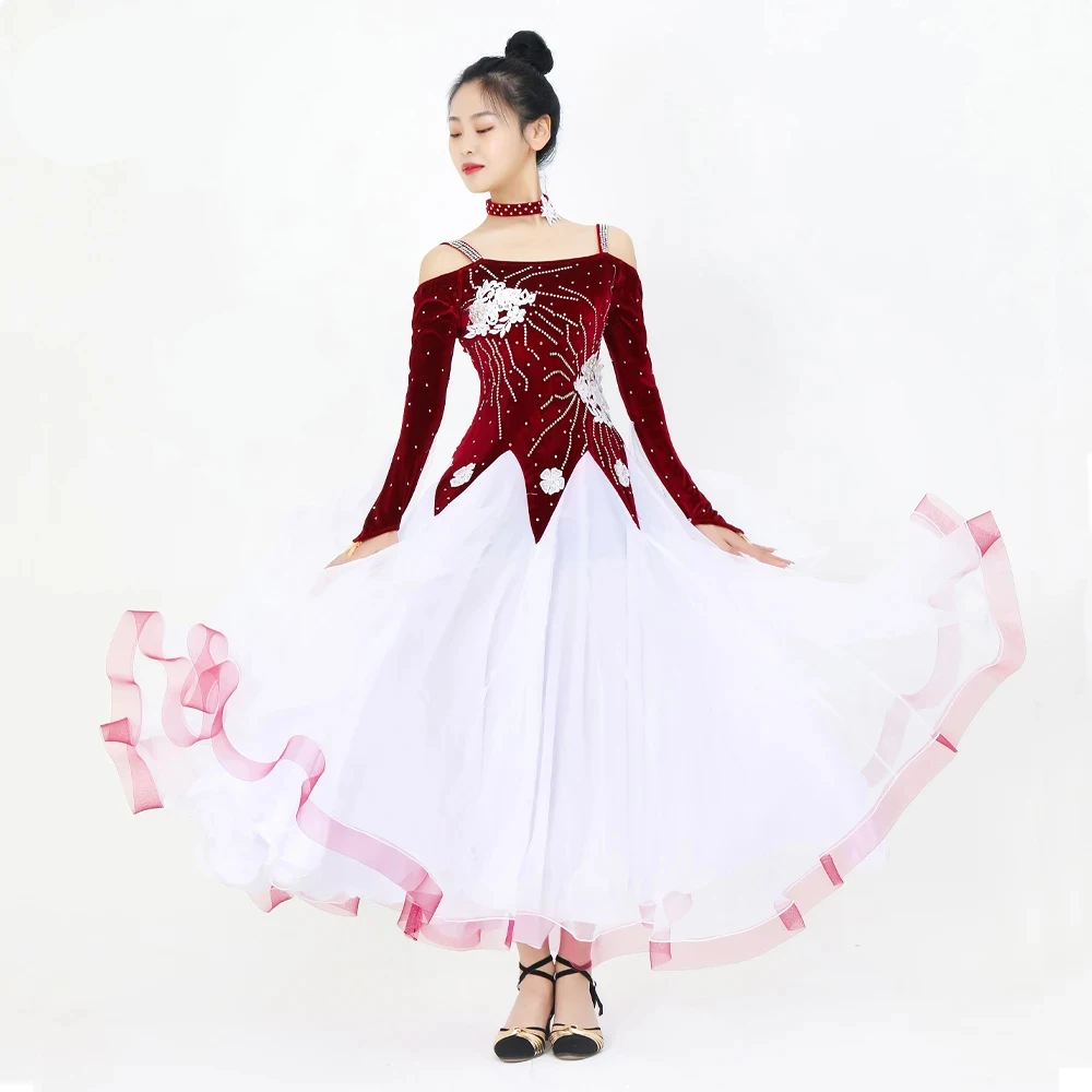 Modern Dance Costume Women Competition Dress 2025 Waltz High Quality Match Suit Fashion Girl Outfit Adult Clothes Jazz Dancewear
Modern Dance Costume Women Competition Dress 2025 Waltz High Quality Match Suit Fashion Girl Outfit Adult Clothes Jazz Dancewear