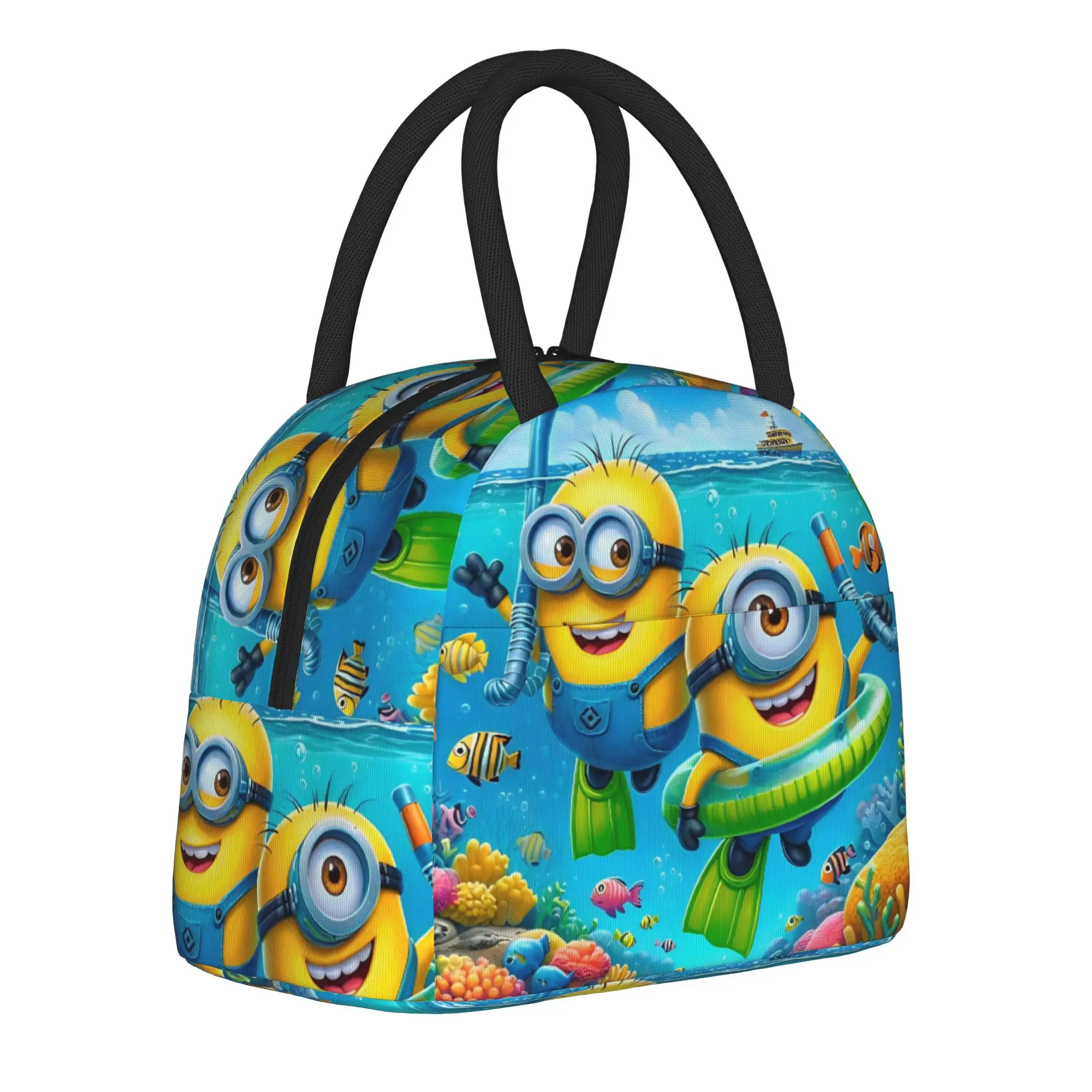 Banana Henchmen Cartoon diving adventures Insulated Lunch Bag Meal Container Bag Tote Lunch Box College Food Storage Bags
Banana Henchmen Cartoon diving adventures Insulated Lunch Bag Meal Container Bag Tote Lunch Box College Food Storage Bags