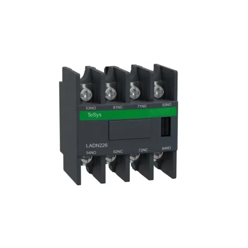 New Original Brand New Auxiliary Contact Block LADN226 2NO+2NC Front Mounting PLC Module Block Contactors
New Original Brand New Auxiliary Contact Block LADN226 2NO+2NC Front Mounting PLC Module Block Contactors