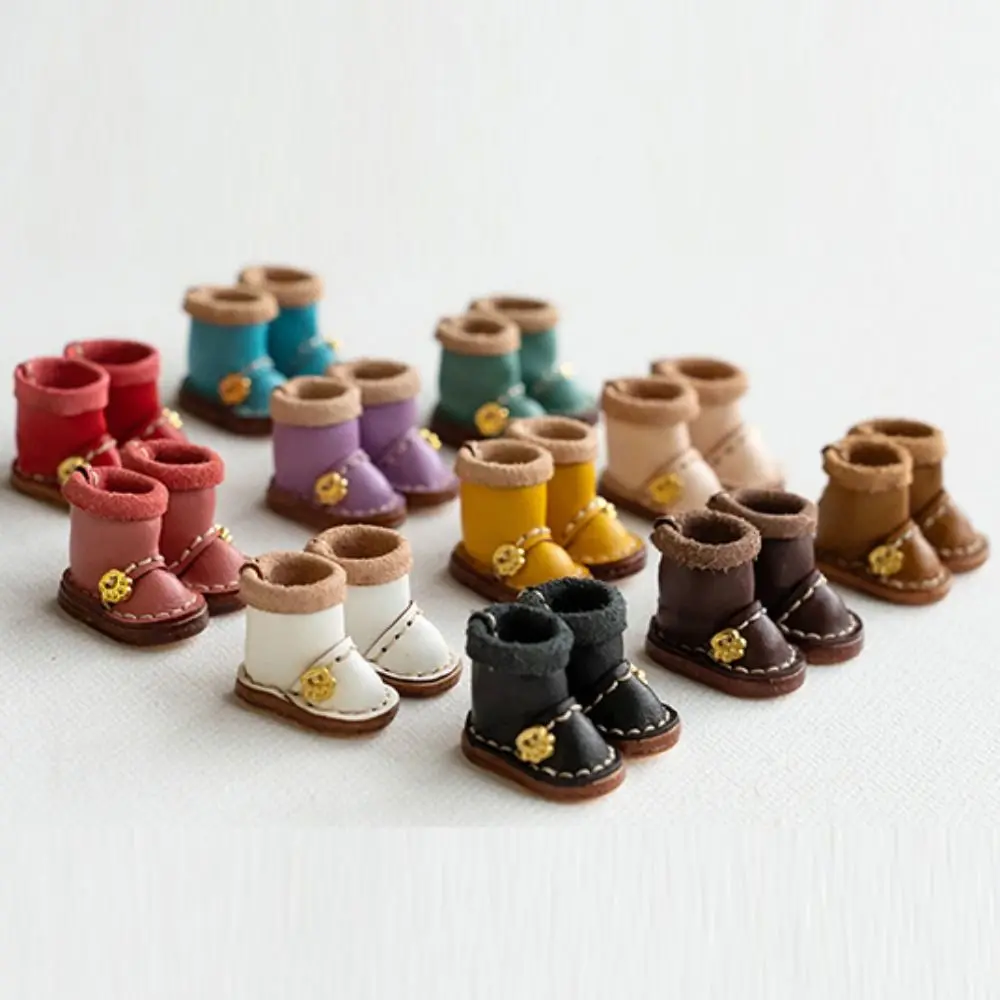 Casual Doll Long Boots Shoes Clothes Accessories DIY Gift Toys Cow Leather Shoes Fashion Bear Claw Boots for 1/12 BJD Dolls
Casual Doll Long Boots Shoes Clothes Accessories DIY Gift Toys Cow Leather Shoes Fashion Bear Claw Boots for 1/12 BJD Dolls