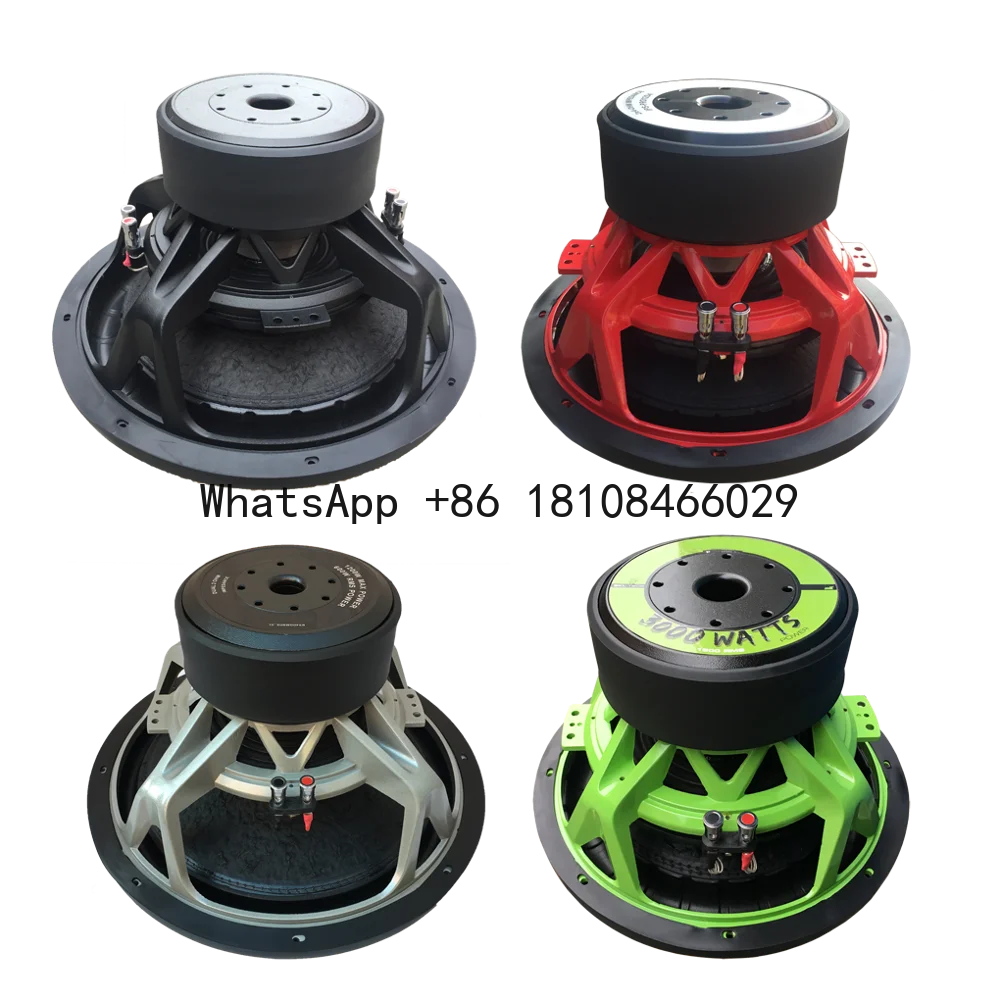 Colourful Options Professional Bass Speaker Bass Subwoofers for Car High Energy Magnet Subwooofer Car Audio
Colourful Options Professional Bass Speaker Bass Subwoofers for Car High Energy Magnet Subwooofer Car Audio