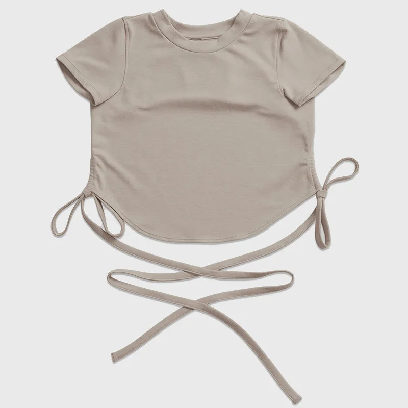 2024 New Women Yoga Fitness Sports T-shirts Long Lace-up Yoga Backless Crop Top Pilates Workout Sexy Comfortable Breathable Top
2024 New Women Yoga Fitness Sports T-shirts Long Lace-up Yoga Backless Crop Top Pilates Workout Sexy Comfortable Breathable Top