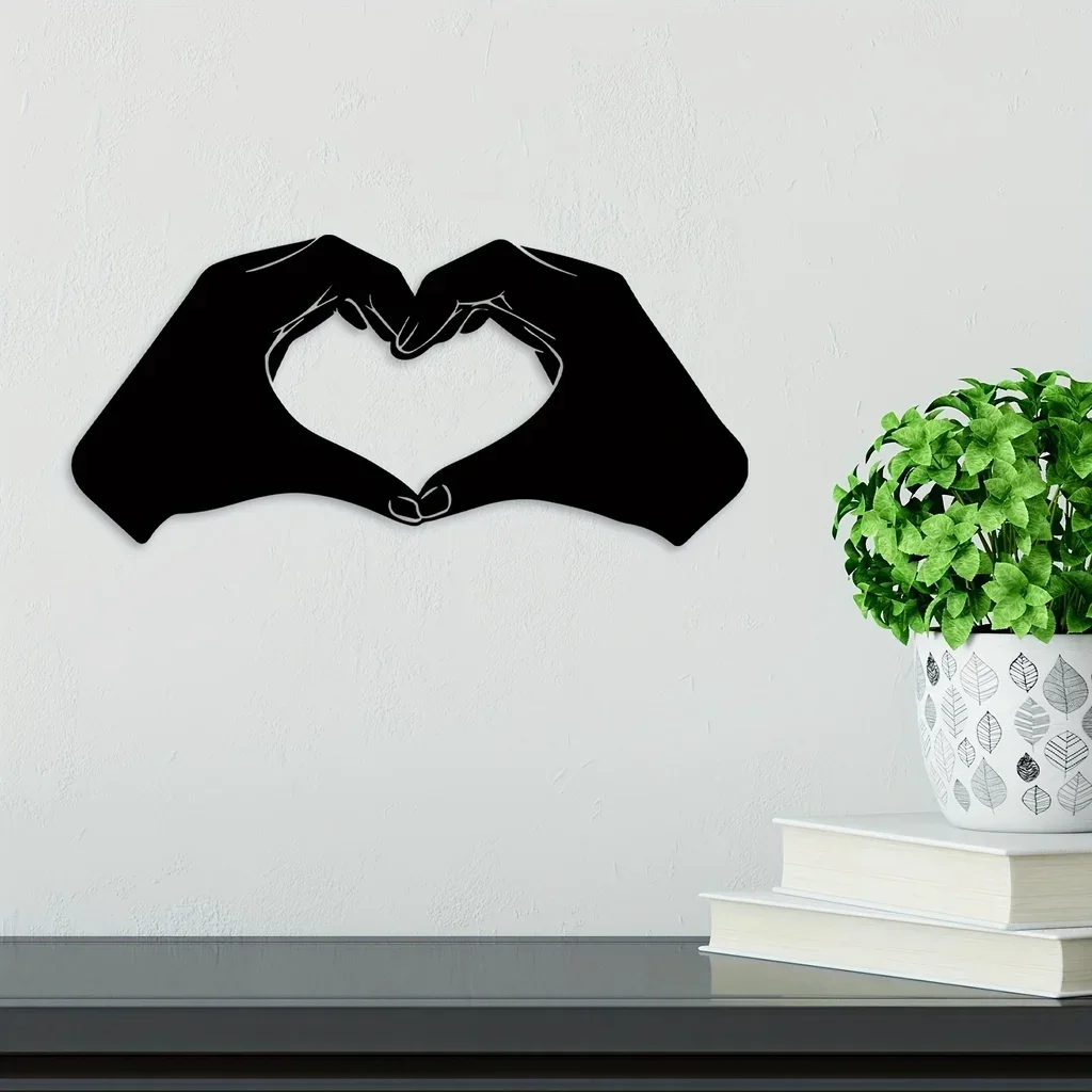 HELLOYOUNG Love Forever Heart Hands Metal Home Decor Decorative Accent for Home and Room Metal Wall Hanging Decoration
HELLOYOUNG Love Forever Heart Hands Metal Home Decor Decorative Accent for Home and Room Metal Wall Hanging Decoration