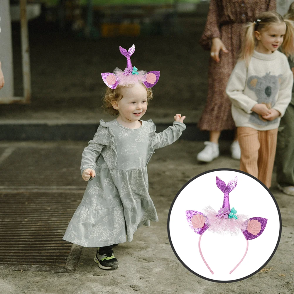 2 Pcs Headband Cute Hair Accessories for Girls Crafts Birthday Decorations Decorative Mermaid Bands
2 Pcs Headband Cute Hair Accessories for Girls Crafts Birthday Decorations Decorative Mermaid Bands