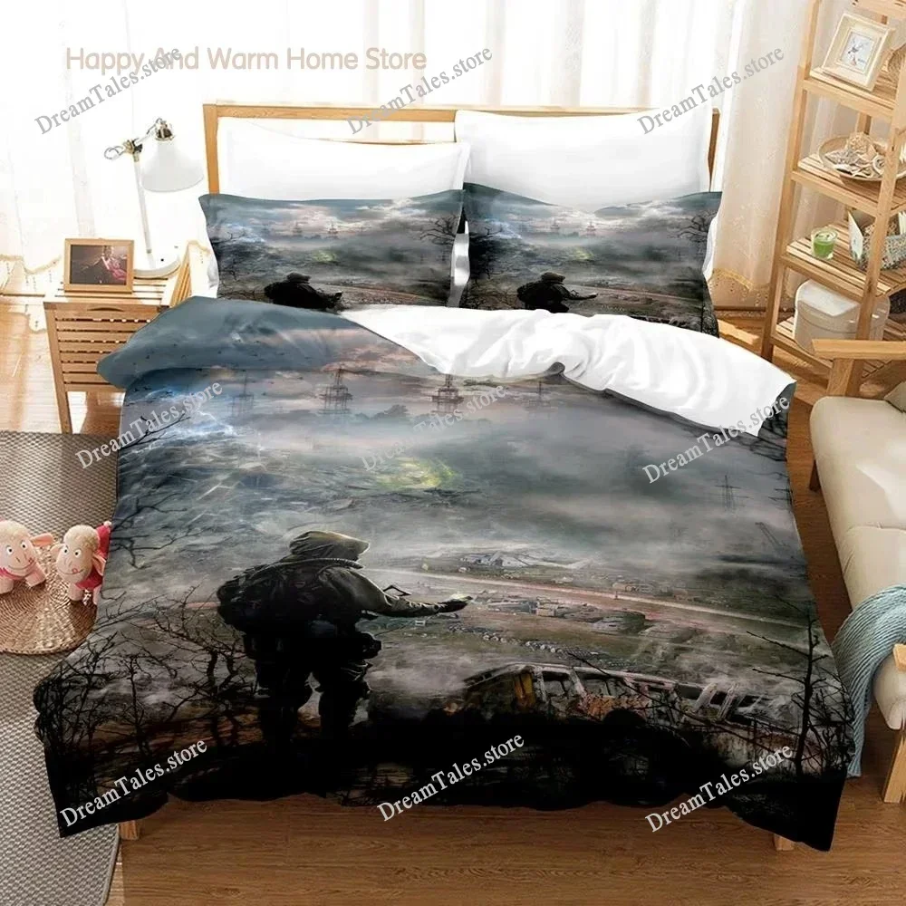 New Game S.T.A.L.K.E.R. 2 Heart of Chernobyl Bedding Set Cartoon Anime Adult Bedroom Duvetcover Sets Literie Home Textileextile7
New Game S.T.A.L.K.E.R. 2 Heart of Chernobyl Bedding Set Cartoon Anime Adult Bedroom Duvetcover Sets Literie Home Textileextile7