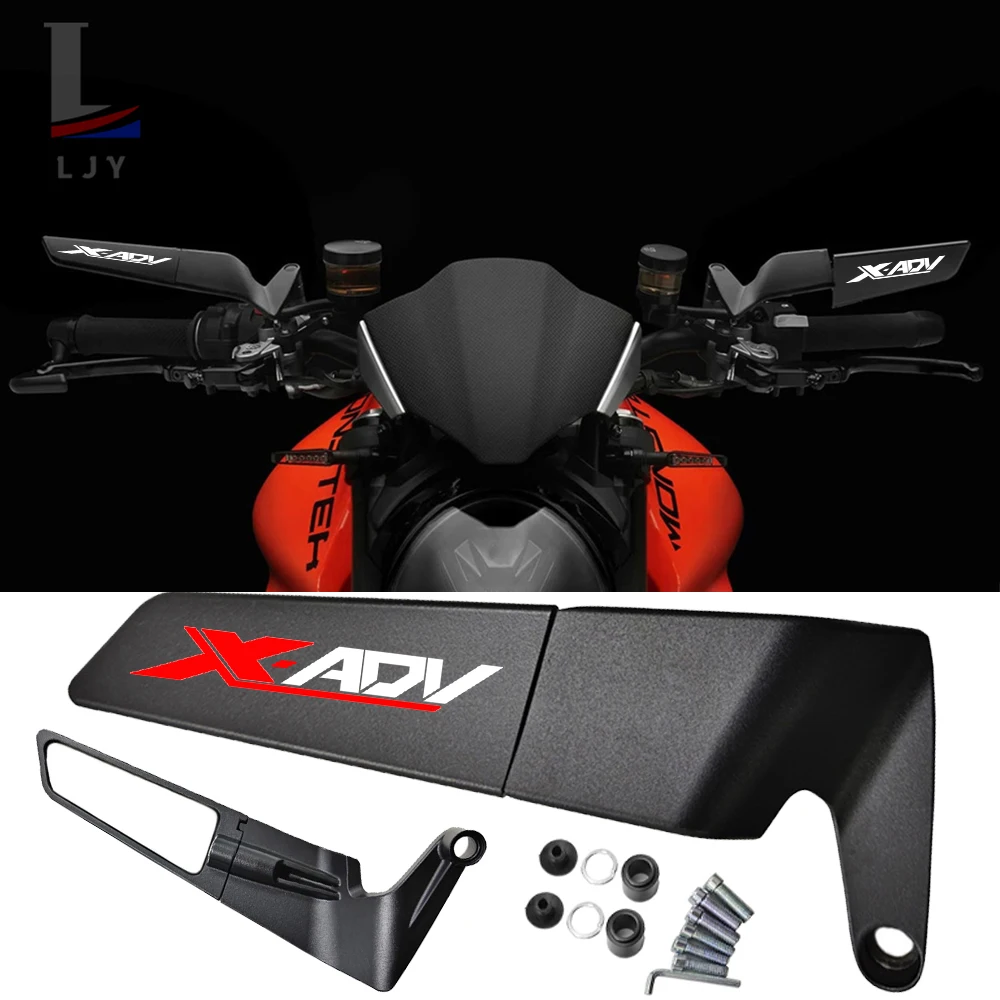 For Honda X ADV XADV 750 XADV750 Motorcycle Mirrors Stealth Winglets Mirror Kit Rotate Adjustable
For Honda X ADV XADV 750 XADV750 Motorcycle Mirrors Stealth Winglets Mirror Kit Rotate Adjustable